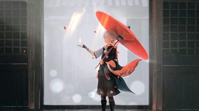 4K  花落雨滴唤谁归