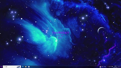 浪漫星云主题壁纸