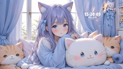 甜美可爱猫耳萝莉