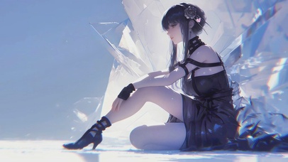 【3D】唯美可爱水晶少女