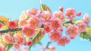 桃花朵朵开