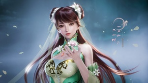 清纯古风少女