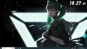 科技 太空 3d动漫 酷酷美女