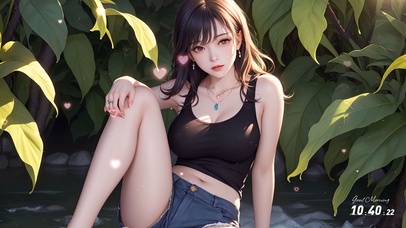 4k清新少女230423