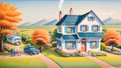 安逸的田园生活	