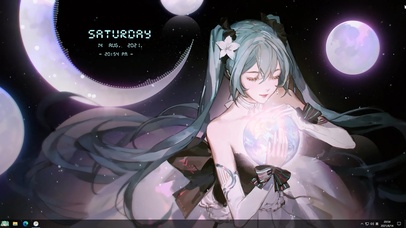 4K 唯美少女初音未来