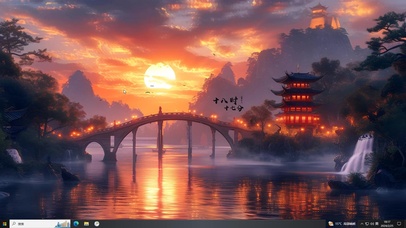 晓看天色暮看云