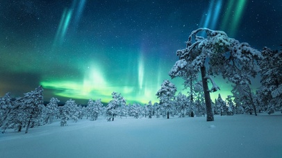 6K 唯美治愈【极地飘雪】