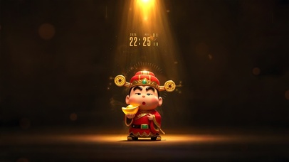 萌财神小新送元宝啦~~~