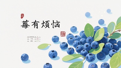 清新桌面-莓有烦恼