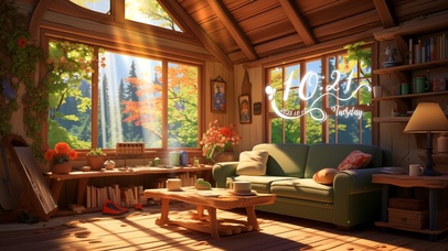 温馨的室内客厅