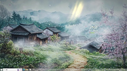 乡村清新风景-桌面主题