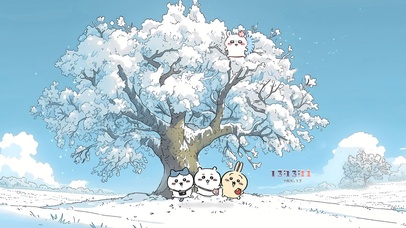 结伴去看雪