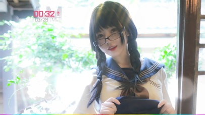 4K双马尾JK制服美女