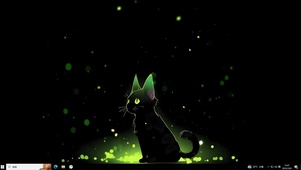 荧光小猫