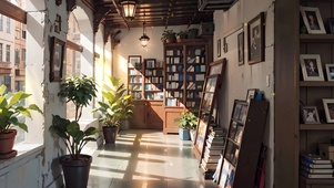 午后阳光书店