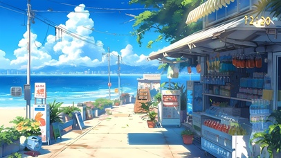 海滩便利店