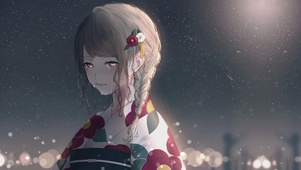 哭泣的少女