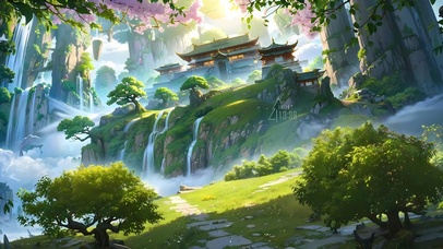 仙岛古寺（仙境）