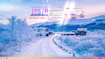 冬日的小路【雪景】