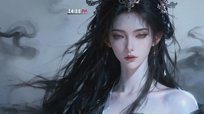 4K清冷感忧郁国风美女 