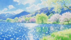 湖光潋滟