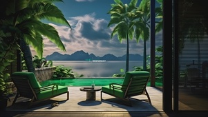 唯美观赏海景房 4K