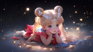 萌系小女孩