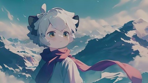 罗小黑 雪山旅者4k