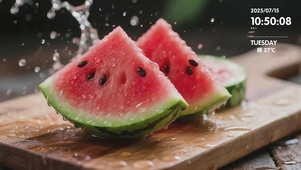 夏日解暑西瓜