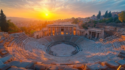 古罗马剧院遗址