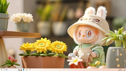 labubu和她的向日葵