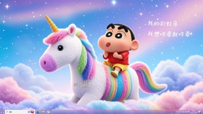 小新的彩虹马主题