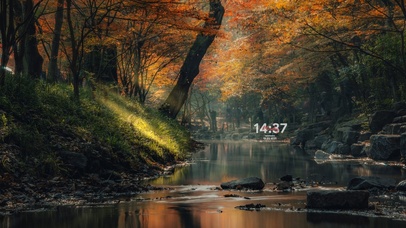 杭州九溪的冬季