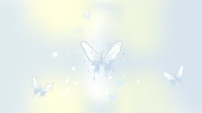 多巴胺线条蝴蝶