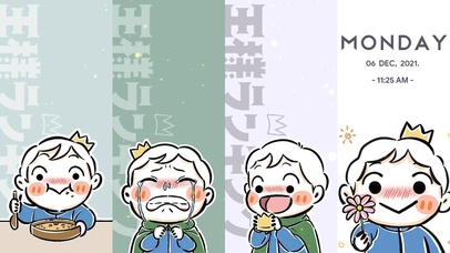 超萌小波吉（带时间粒子）