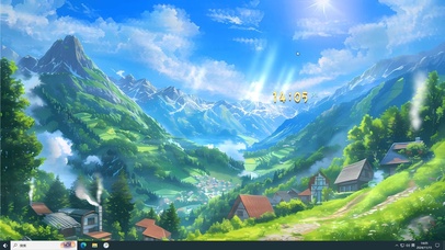 幽静山谷乡村4K