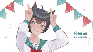 4K可爱猫耳少女