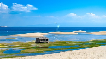 4K治愈清新海边小屋