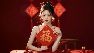 新年送福