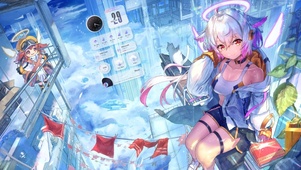 可爱科幻风少女