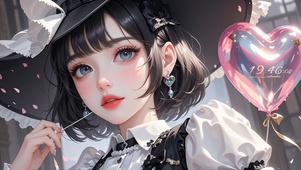 拿起球的女孩
