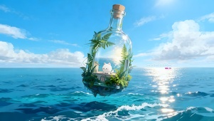 绿植漂流瓶