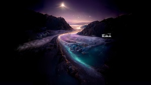 4k治愈星空美景