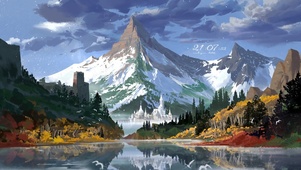 神圣的雪山