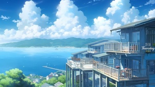 海边小镇