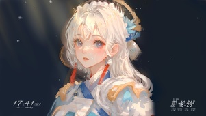 向阳祭师少女
