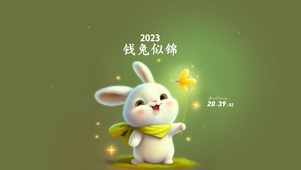 兔年 钱兔似锦