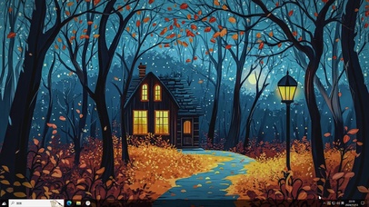 治愈插画-桌面主题