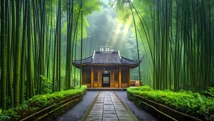 4k护眼林间